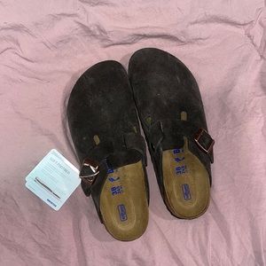 birkenstock boston clogs